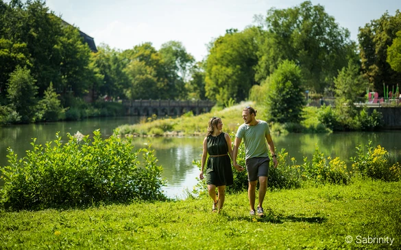 Spaziergang im Grünen Winkel