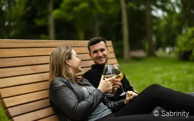 Wein im Kurpark
