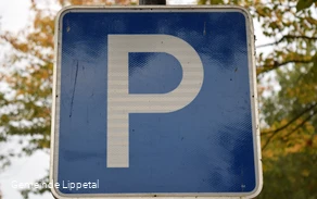 P für Parkplatz