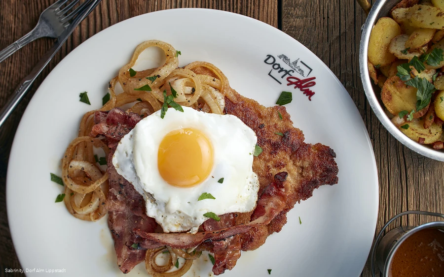 Dorf Alm Lippstadt Bergbauernschnitzel
