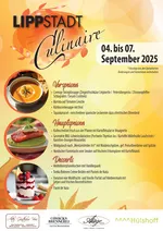 Lippstadt Culinaire 2025 - Flyer